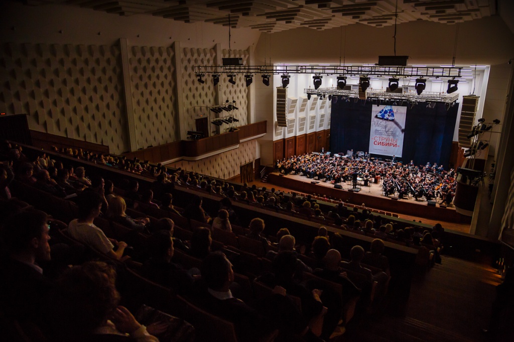 Сводный оркестр Сибири - I Фестиваль Струны Сибири 2014. Фото Андрей Неустроев.jpg